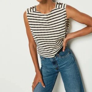 Nation Ltd Bettina Tank - Night Sky Stripe